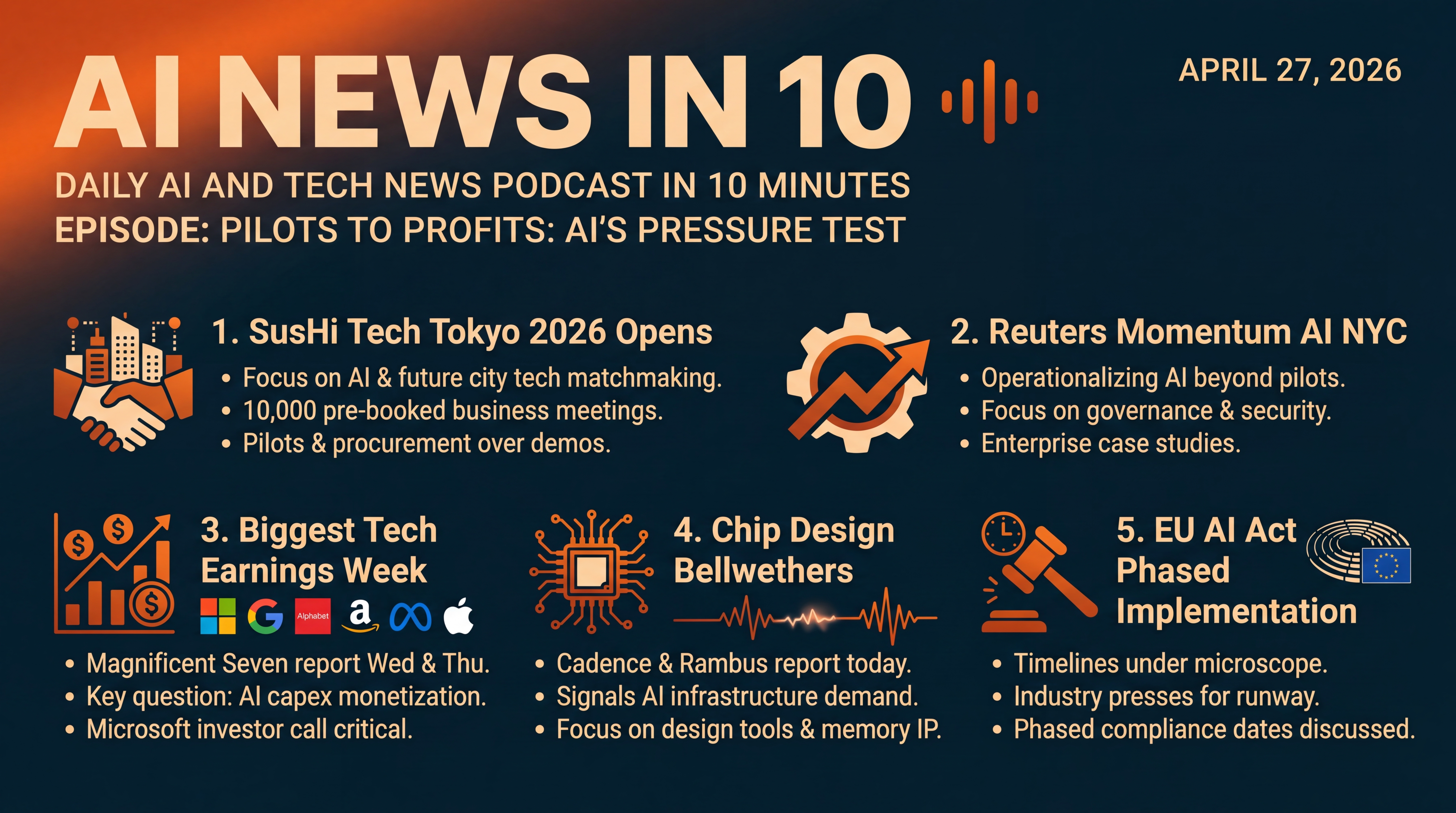 Infographic for Pilots to Profits: AI’s Pressure Test