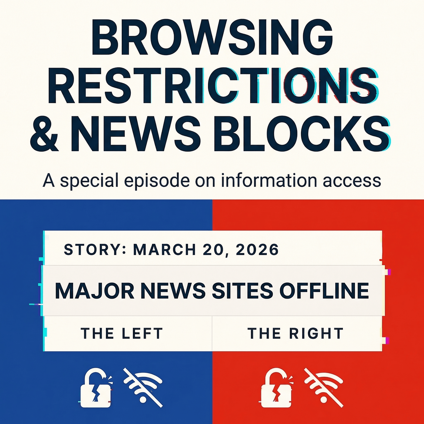 Two Paths When News Access Fails