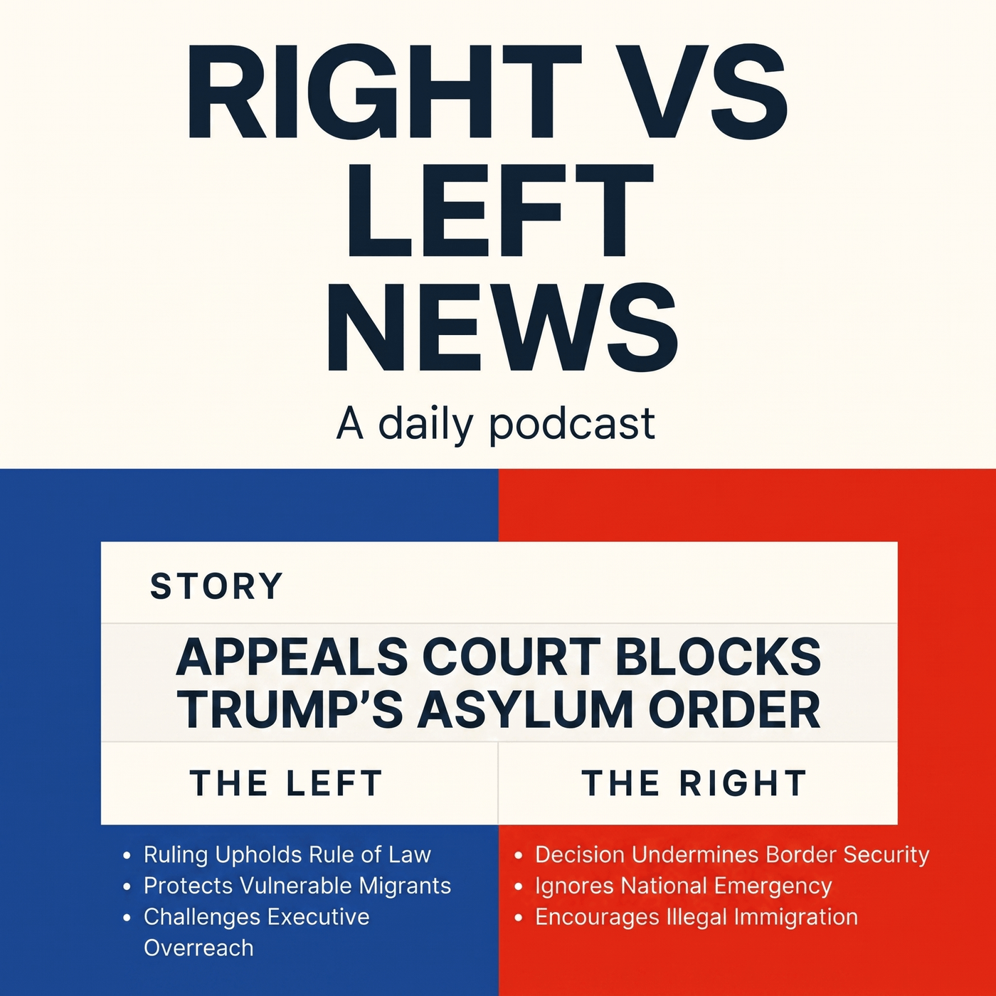 Asylum Ruling, Iran Squeeze, Meta Layoffs