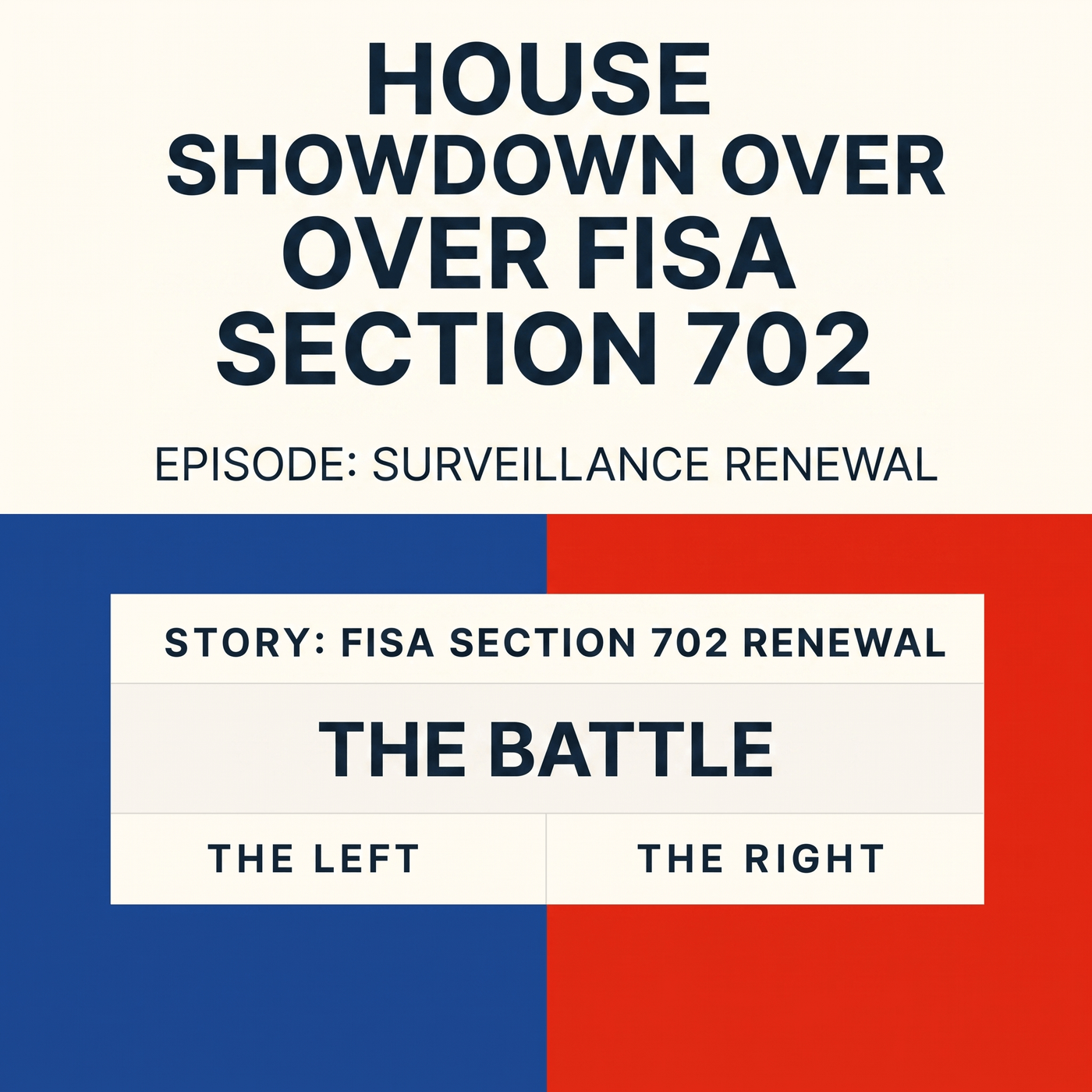 FISA Fights, DHS Freeze, and Hormuz Hopes