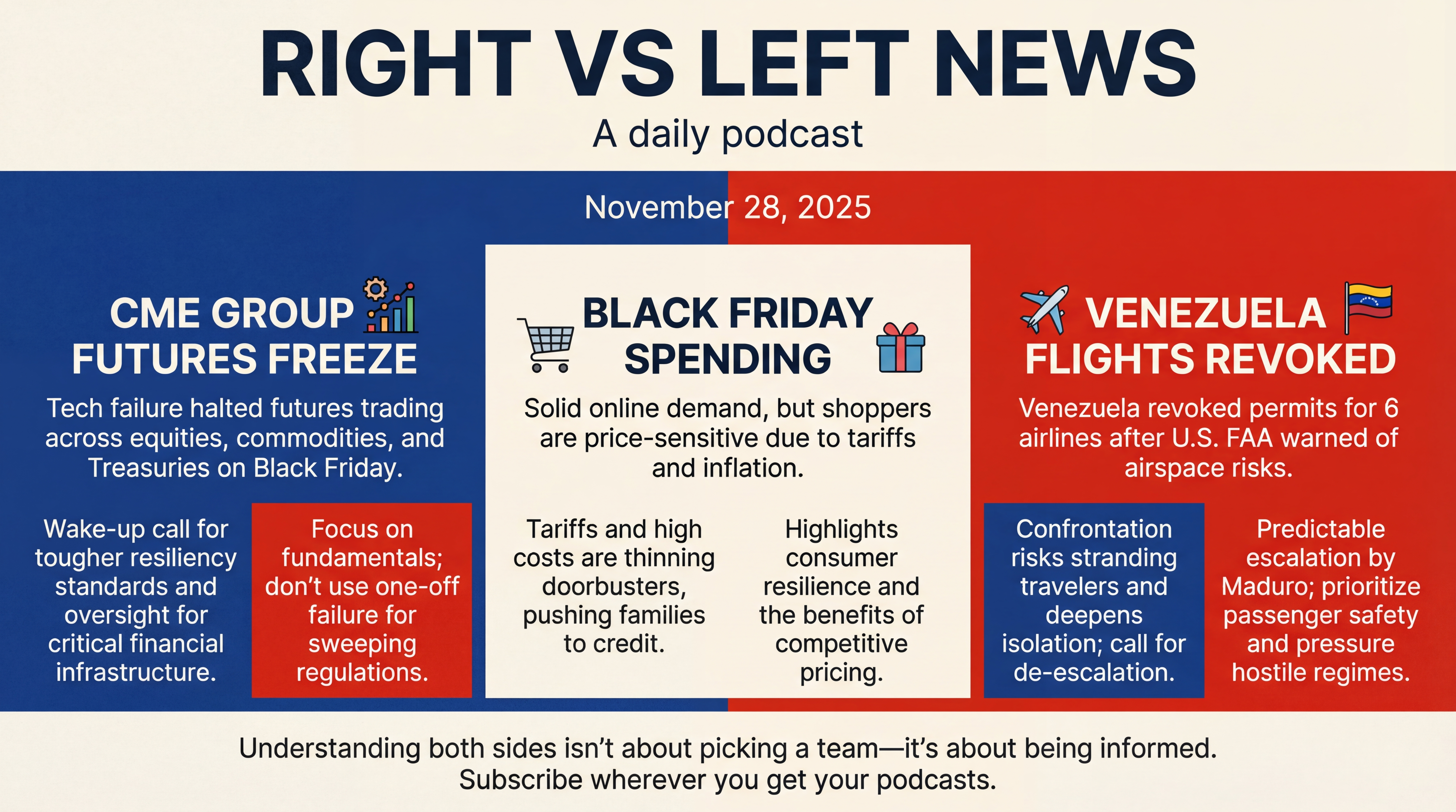 Infographic for Frozen Futures, Hot Deals, Grounded Flights
