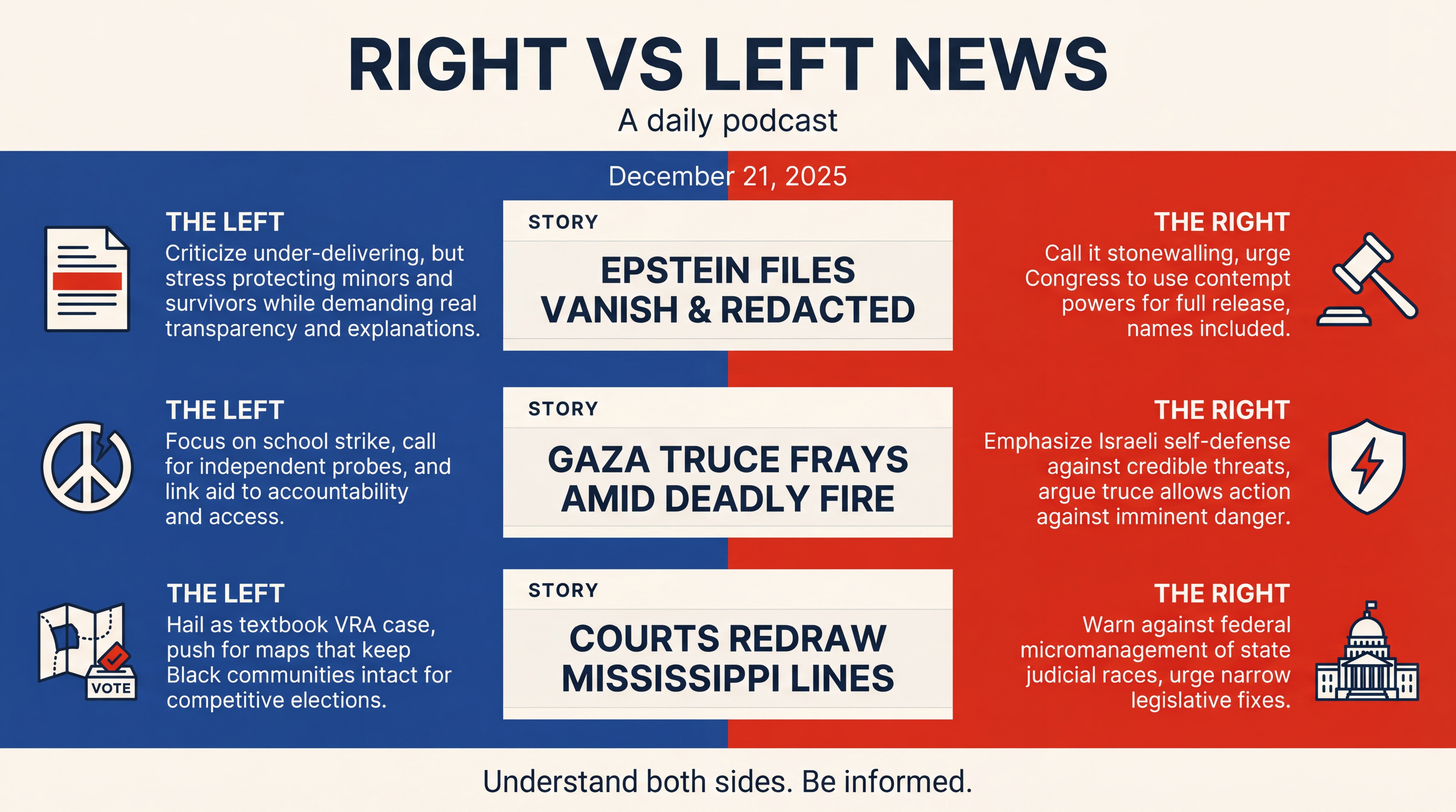Infographic for Files Vanish, Truce Frays, Courts Redraw Lines