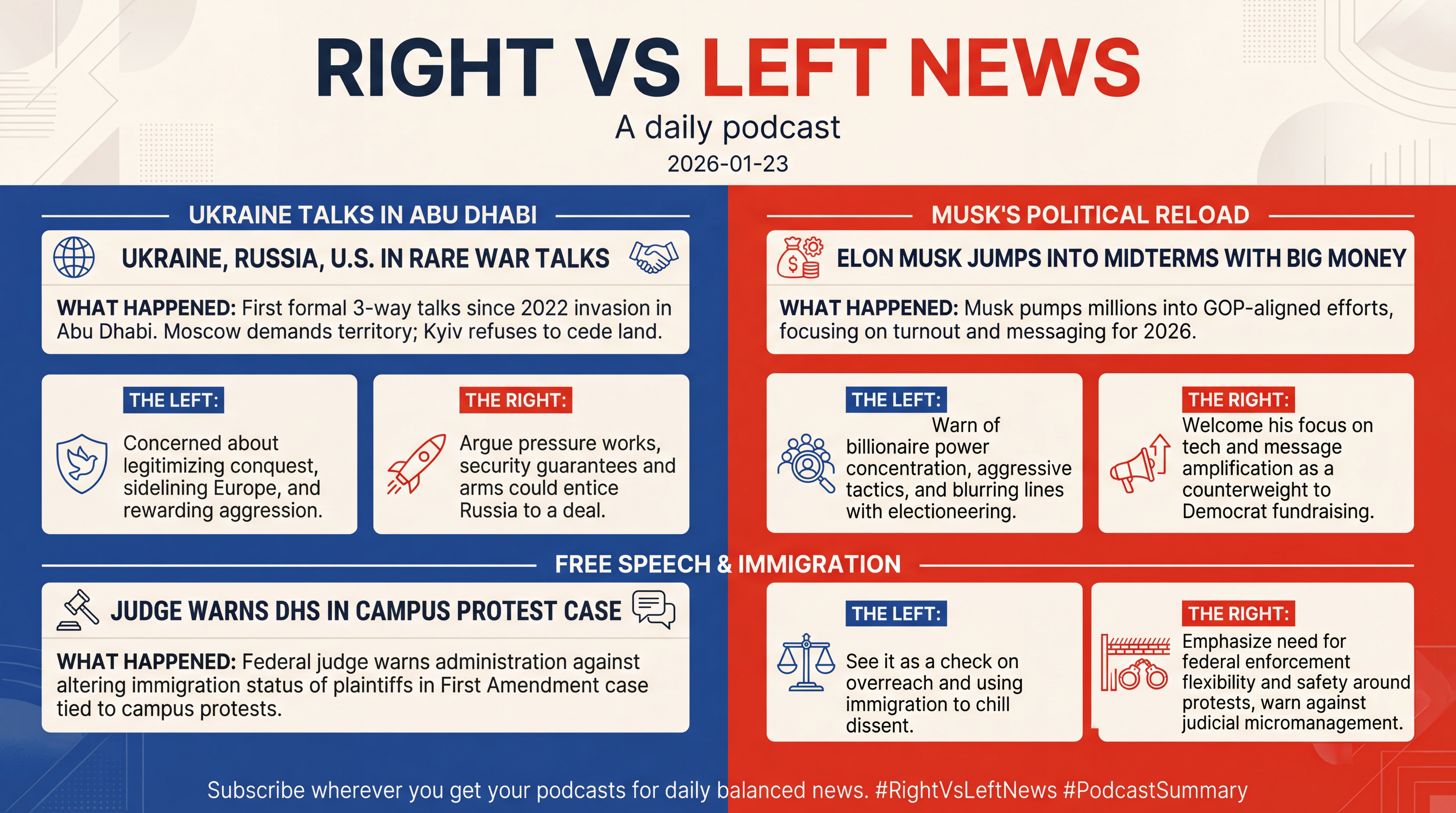 Infographic for Ukraine Talks, Musk Money, Midwest Moves