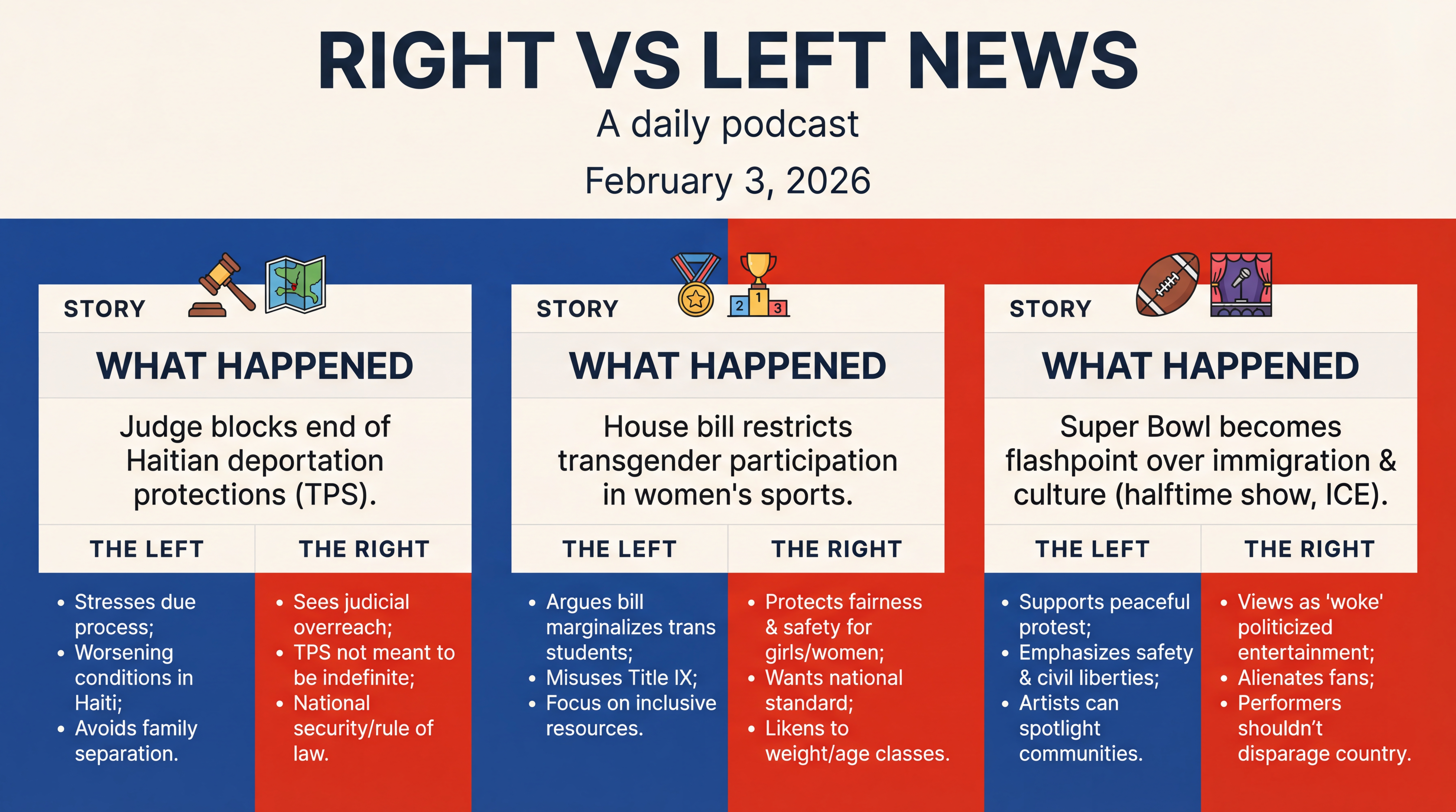 Infographic for Courts, Cameras, Congress — and the Super Bowl
