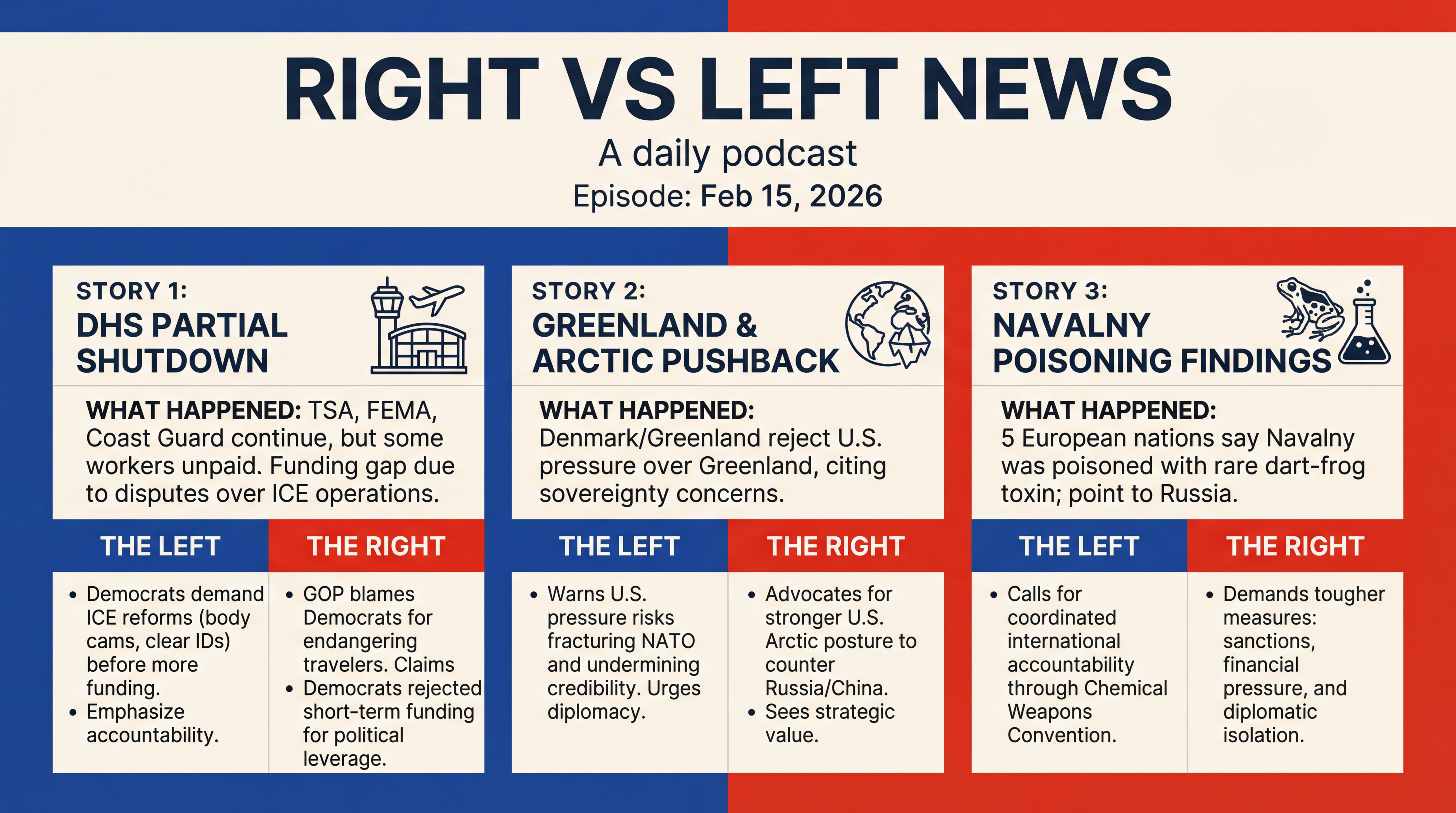 Infographic for Shutdowns, Arctic Pushback, Navalny, Taiwan, and Campus Strife