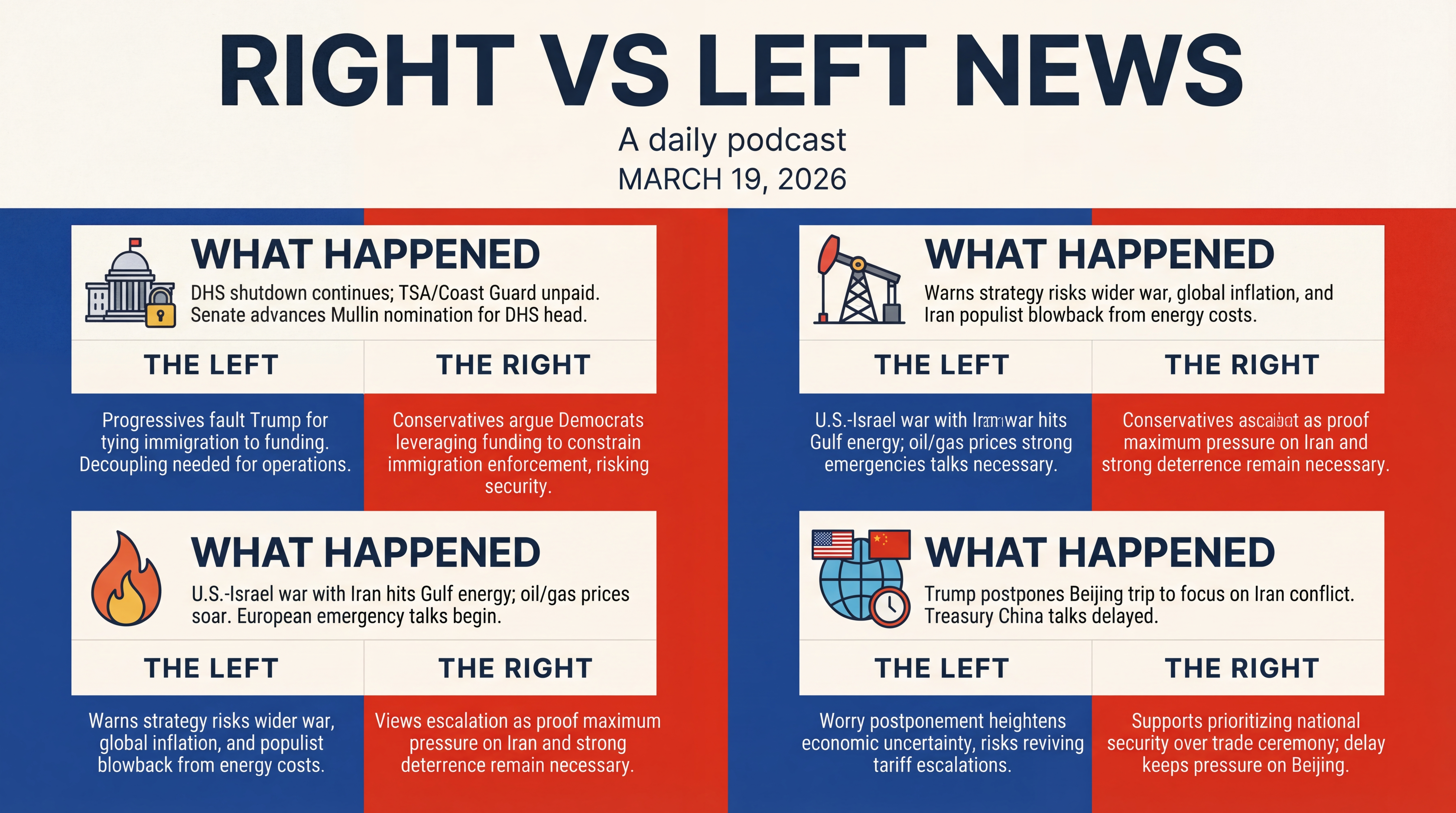 Infographic for Five Flashpoints: Shutdowns, Shocks, and Showdowns