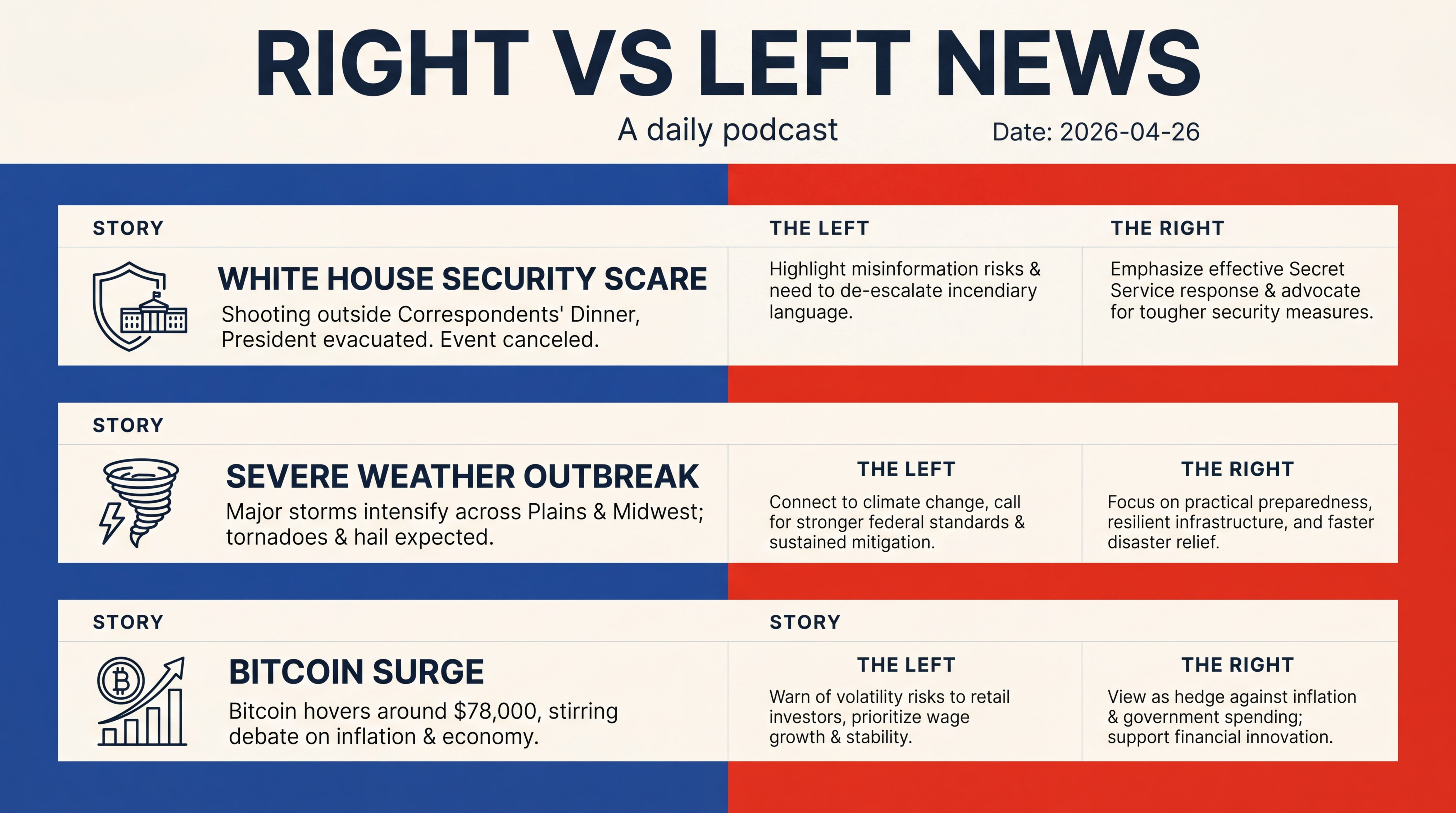 Infographic for Security Scare, Severe Storms, and Bitcoin Surge