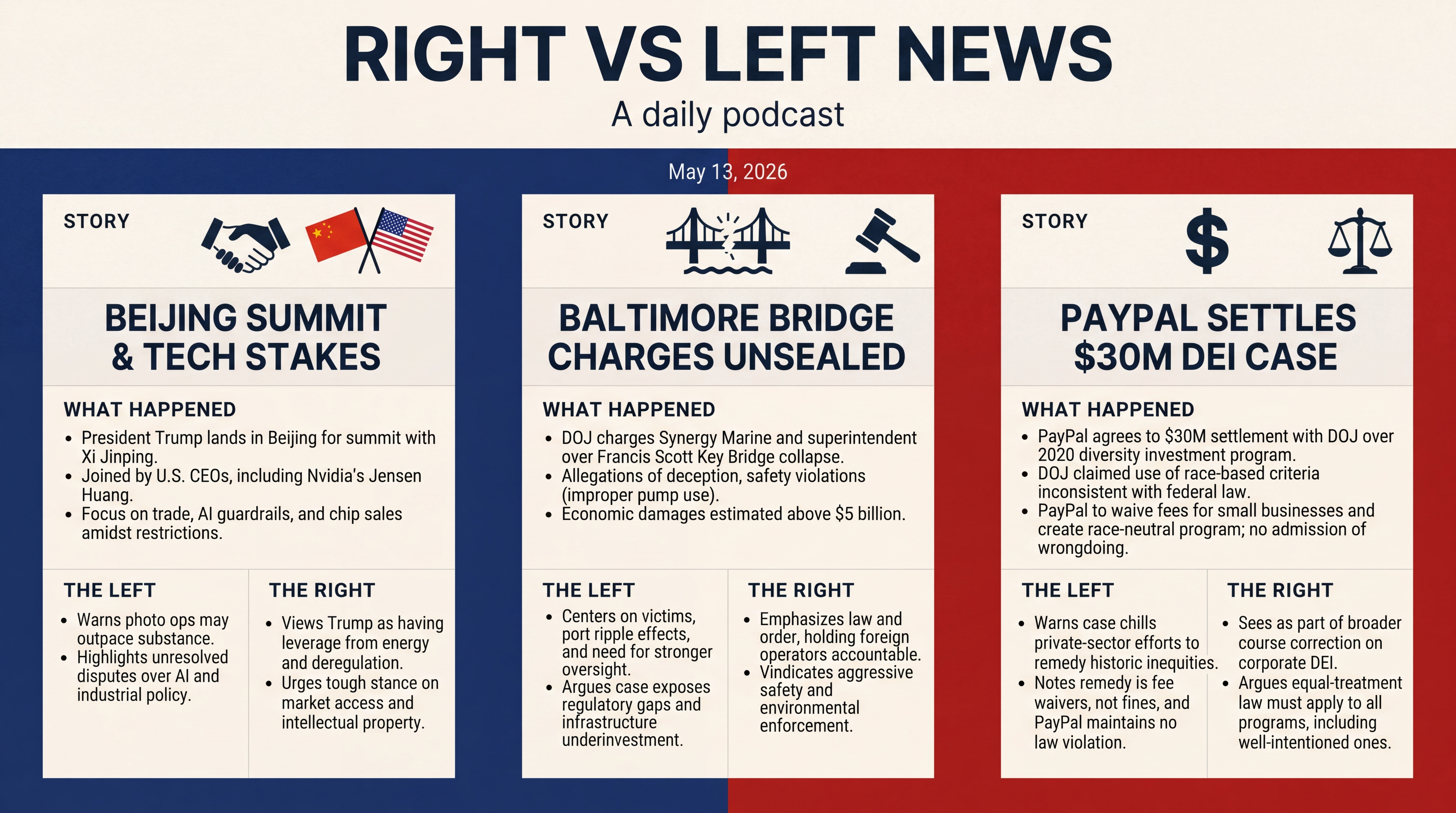 Infographic for Beijing Stakes, Bridge Charges, and Daylight Drones