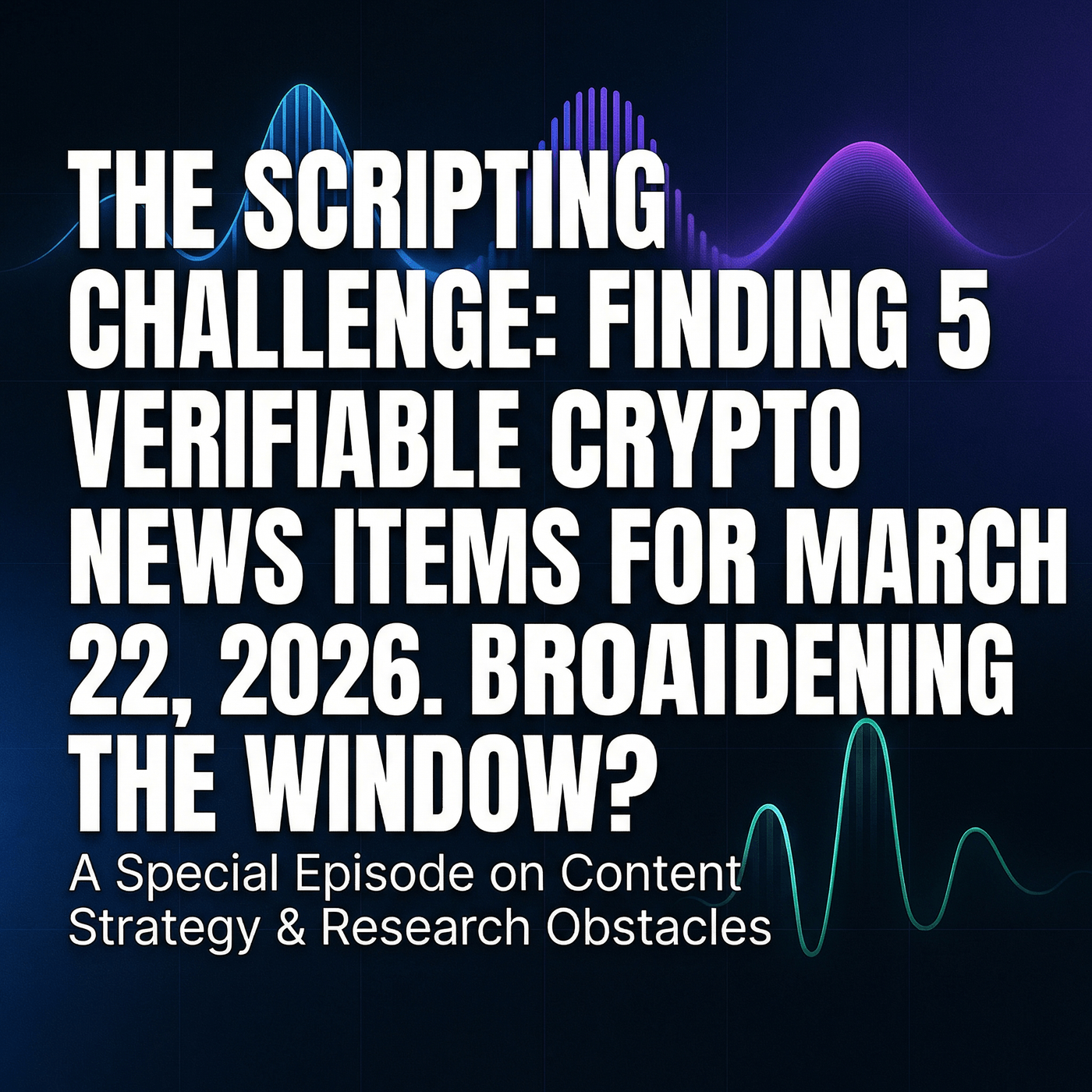 Five Fresh Crypto Headlines, No Filler