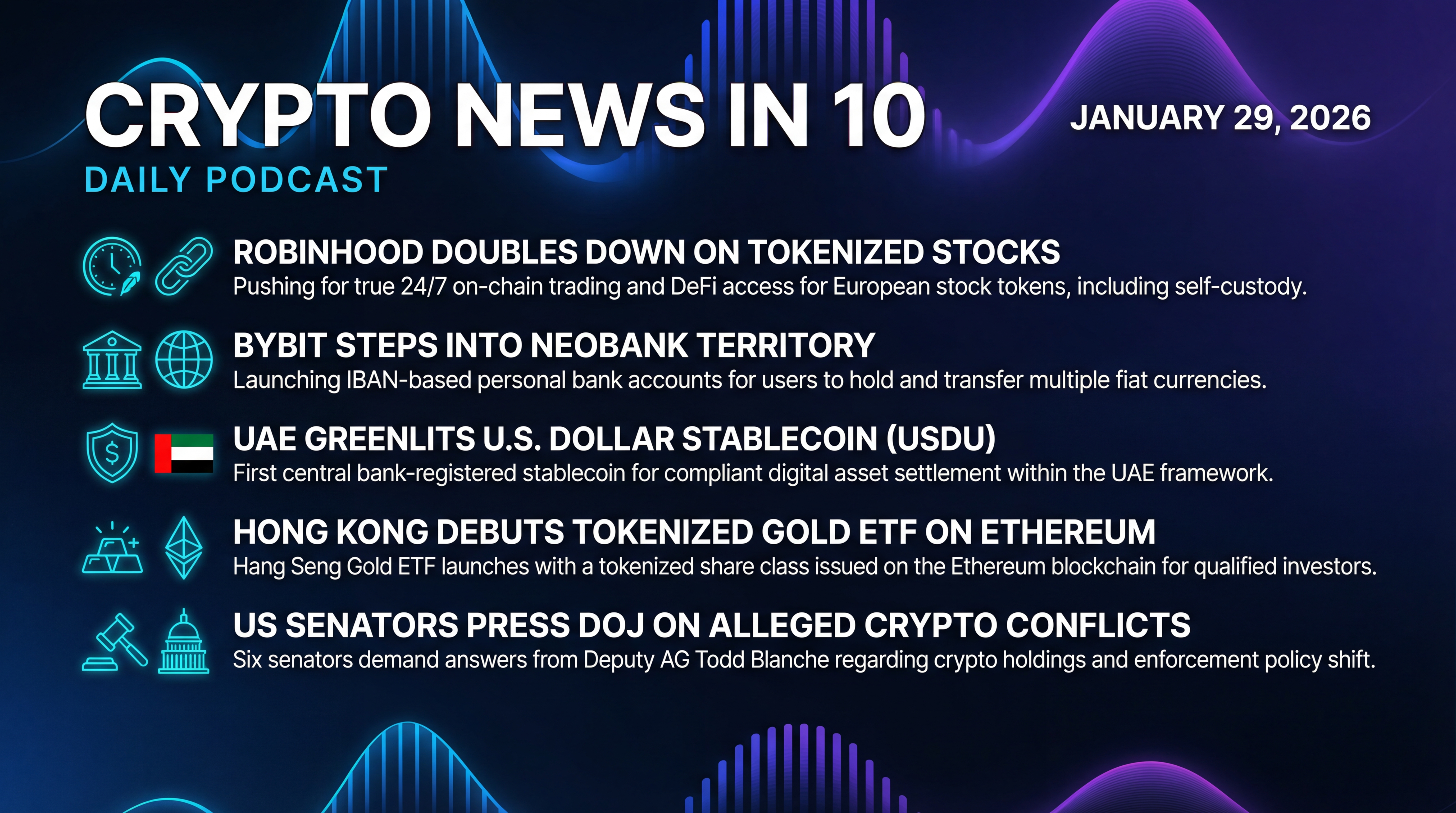 Infographic for 24/7 Stocks, Stablecoins, and Tokenized Gold