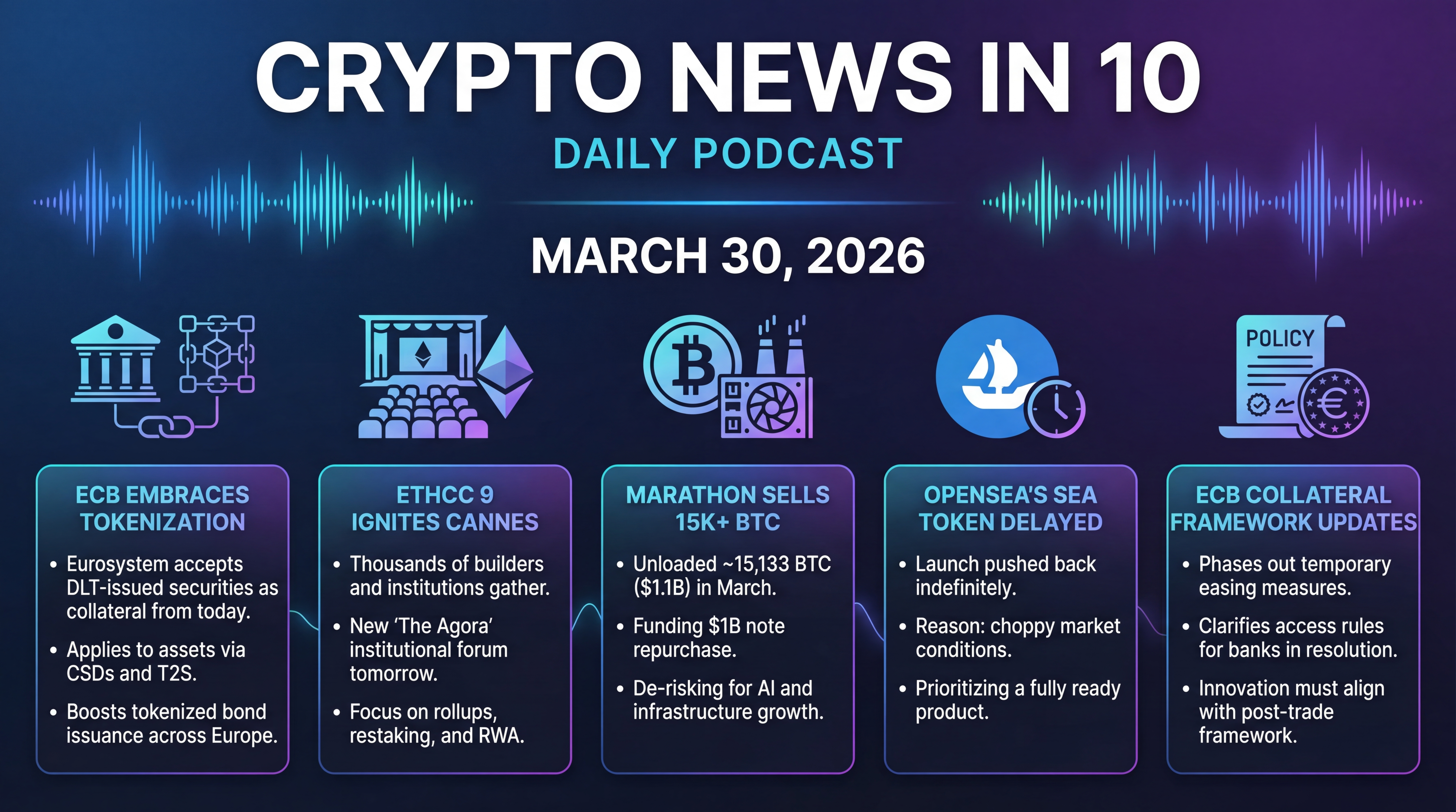 Infographic for ECB Embraces Tokenization, EthCC Ignites Cannes